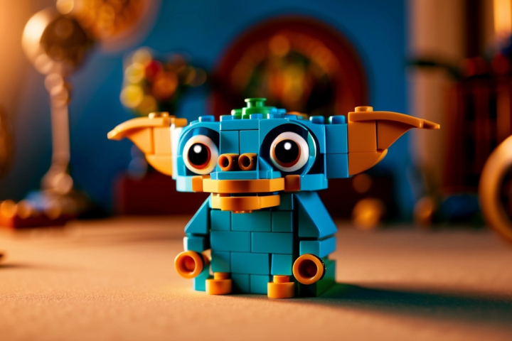 Gizmo Reimagined: A Nostalgic LEGO Tribute to Cinematic Classics