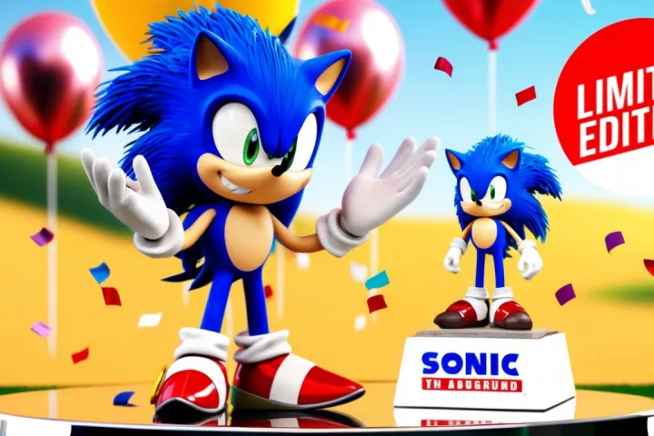 Sonic's Milestone Celebration: Exclusive Limited-Edition Figurine Unveiled