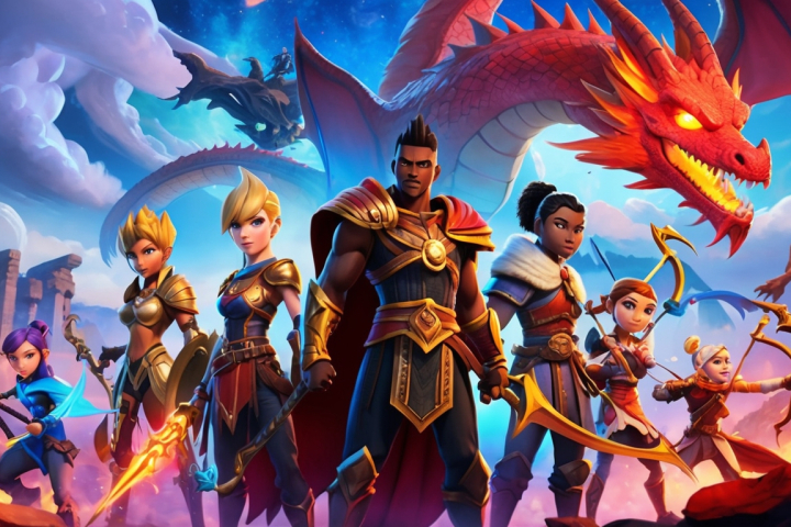 Celestial Clash: Cooperative Odyssey in a Hack and Slash World