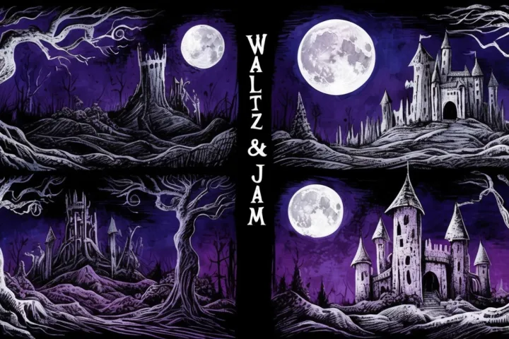 Waltz and Jam: A Hand-Drawn Journey Through Sinister Realms