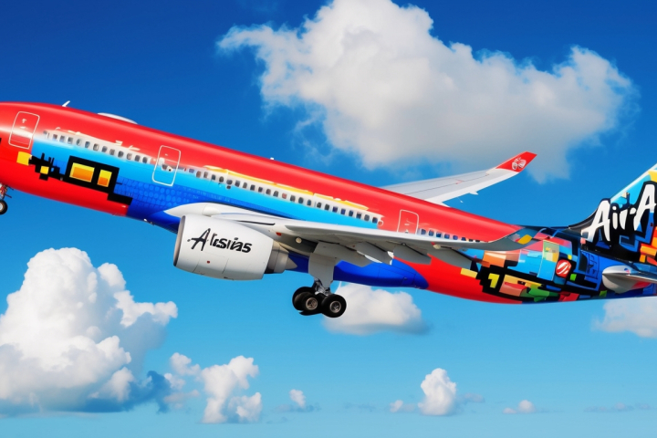 Video Game Aesthetics Soar on AirAsia A330 Transformation