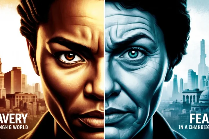 Dual Perspectives: Bravery and Fear in a Changing World