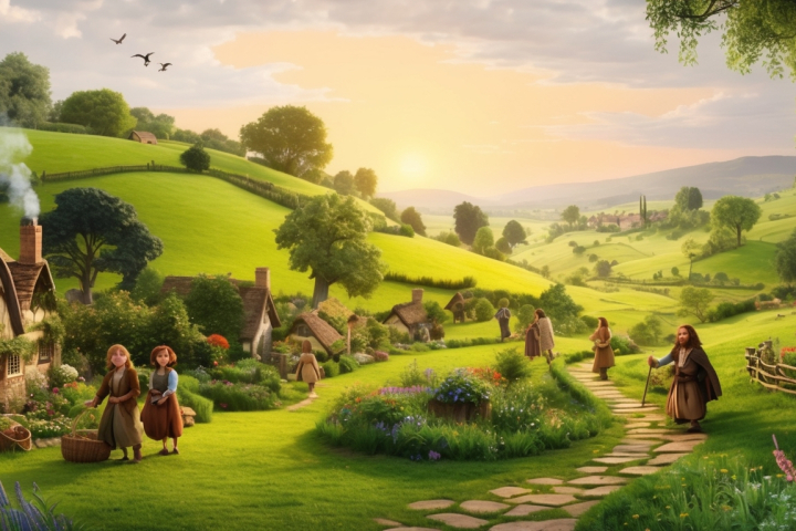 Whispers of the Shire: Embracing Rustic Life in Tolkien's World