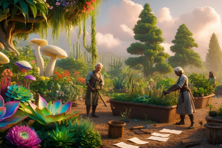 Mutational Mastery: Cultivating High-Yield Gardens in a Dynamic Environment